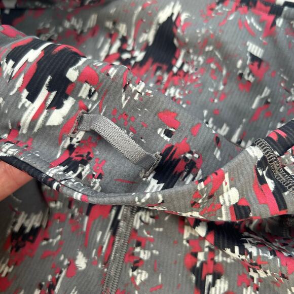 Lululemon Wunder Train Leggings Gray Abstract Print High Rise 25” Size 4 - Picture 6 of 9